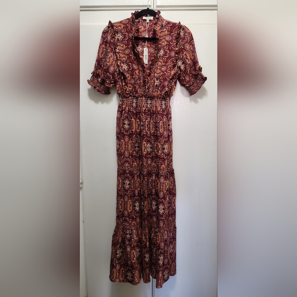 Max Studio wine sundress